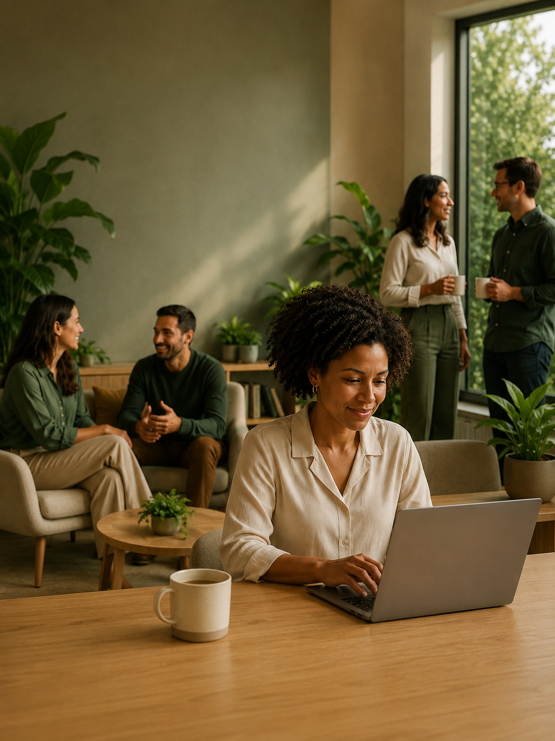 Ambiente corporativo saudável — NR1